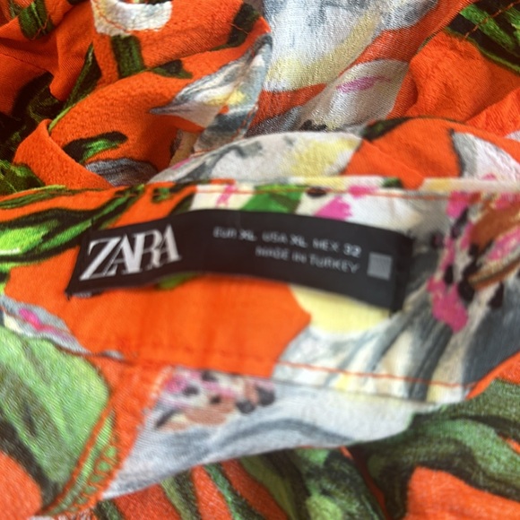 Zara orange shorts - Picture 5 of 6